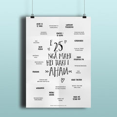 25 Ways to Look After You - Te Reo Version (PDF)